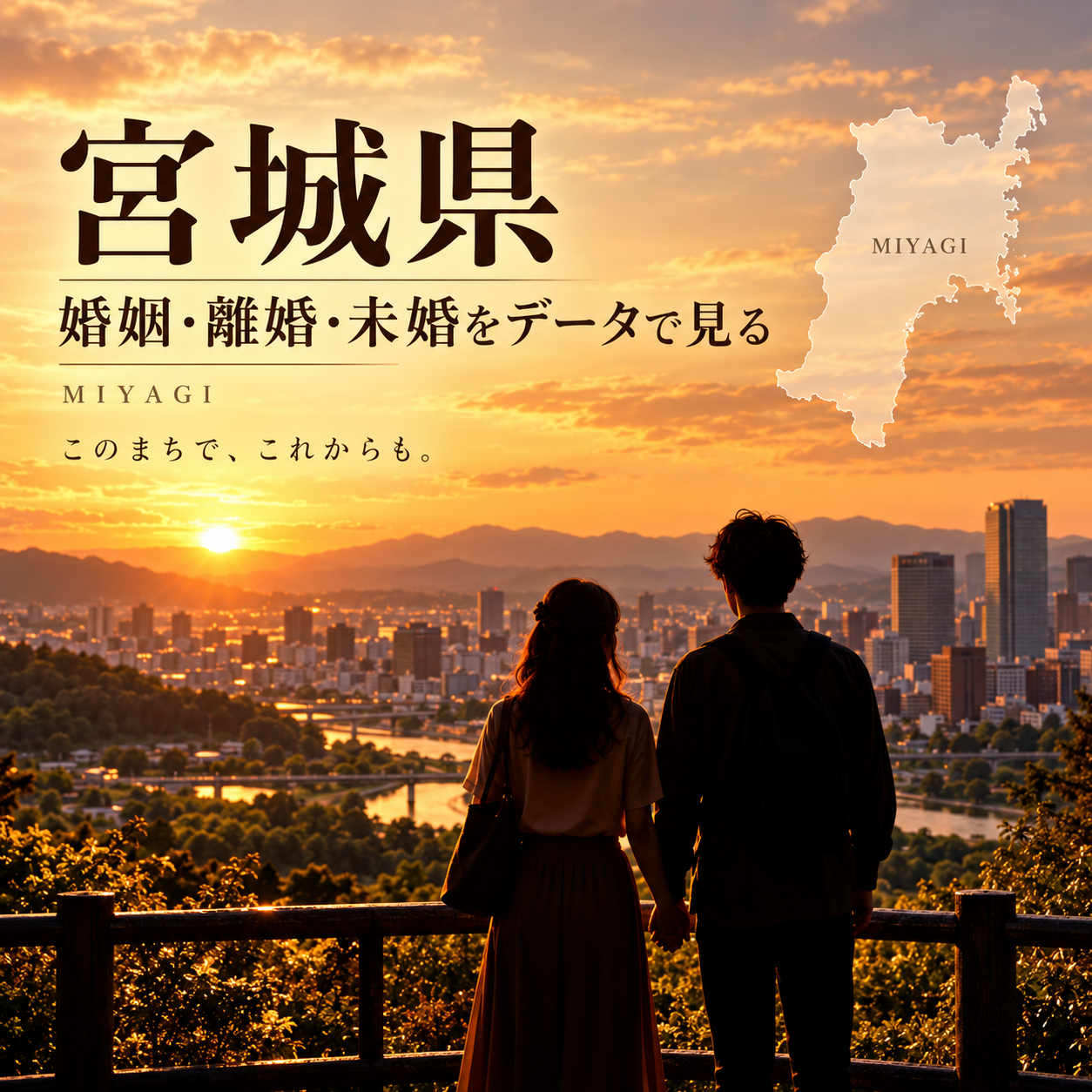 若年層では結婚を急がないライフスタイルが一般化している現状。