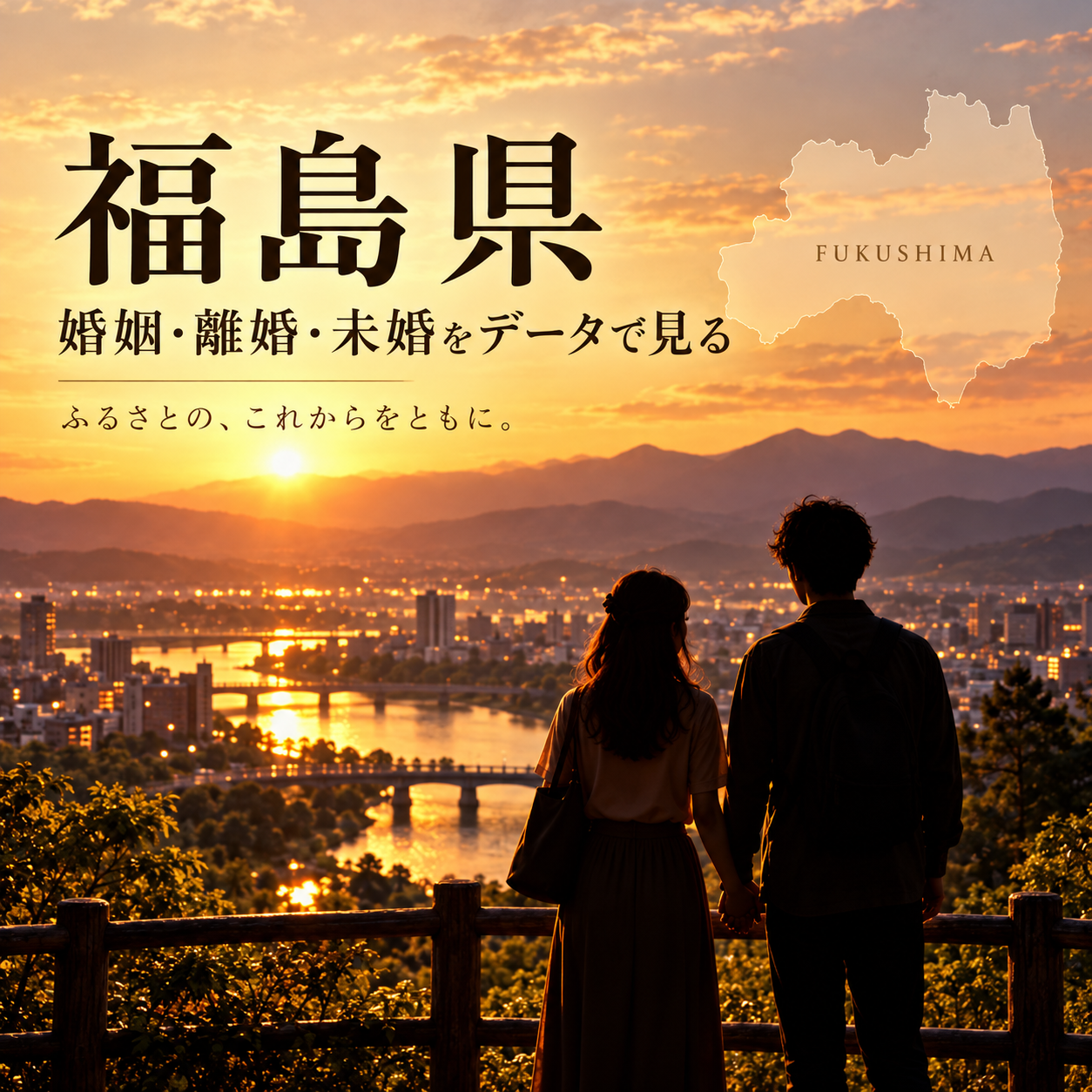 未婚率化が進む傾向に。